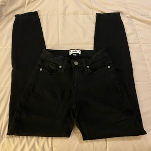 PAIGE Black Verdugo Ankle Jeans - Size 24